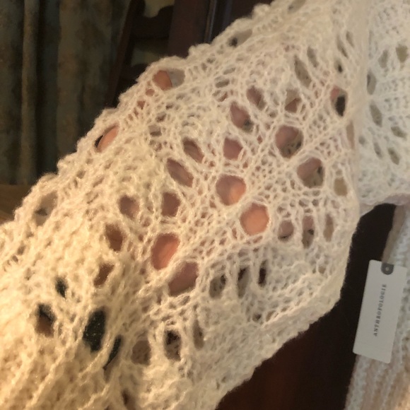 Pilcro brand from Anthropologie woven sweater. Size S worn once! - Picture 6 of 14